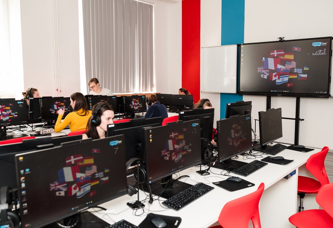 Učebna cizích jazyků 1