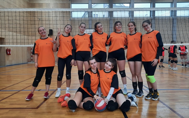 Okresní finále středních škol ve volejbale dívek