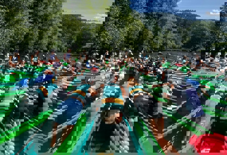 LSTK – vodácký kurz gymnázia 2025