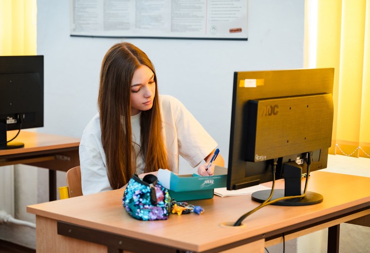 Učebna IVT 1 - Gymnázium Frenštát p. R.