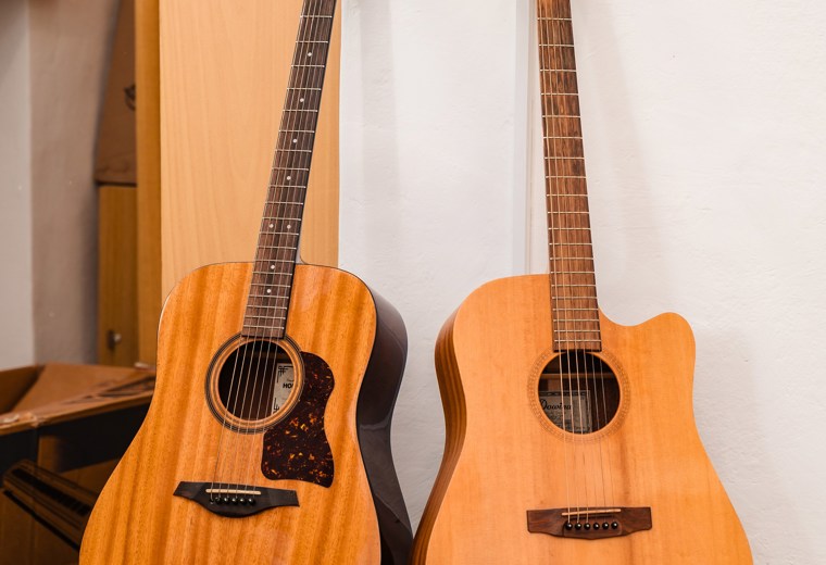 Učebna Hudební výchovy